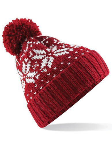 Beechfield Fair Isle Snowstar® Mütze - Picture 6 of 9
