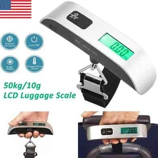 Portable Travel LCD Digital Hanging Luggage Scale Electronic Weight 50kg/10g