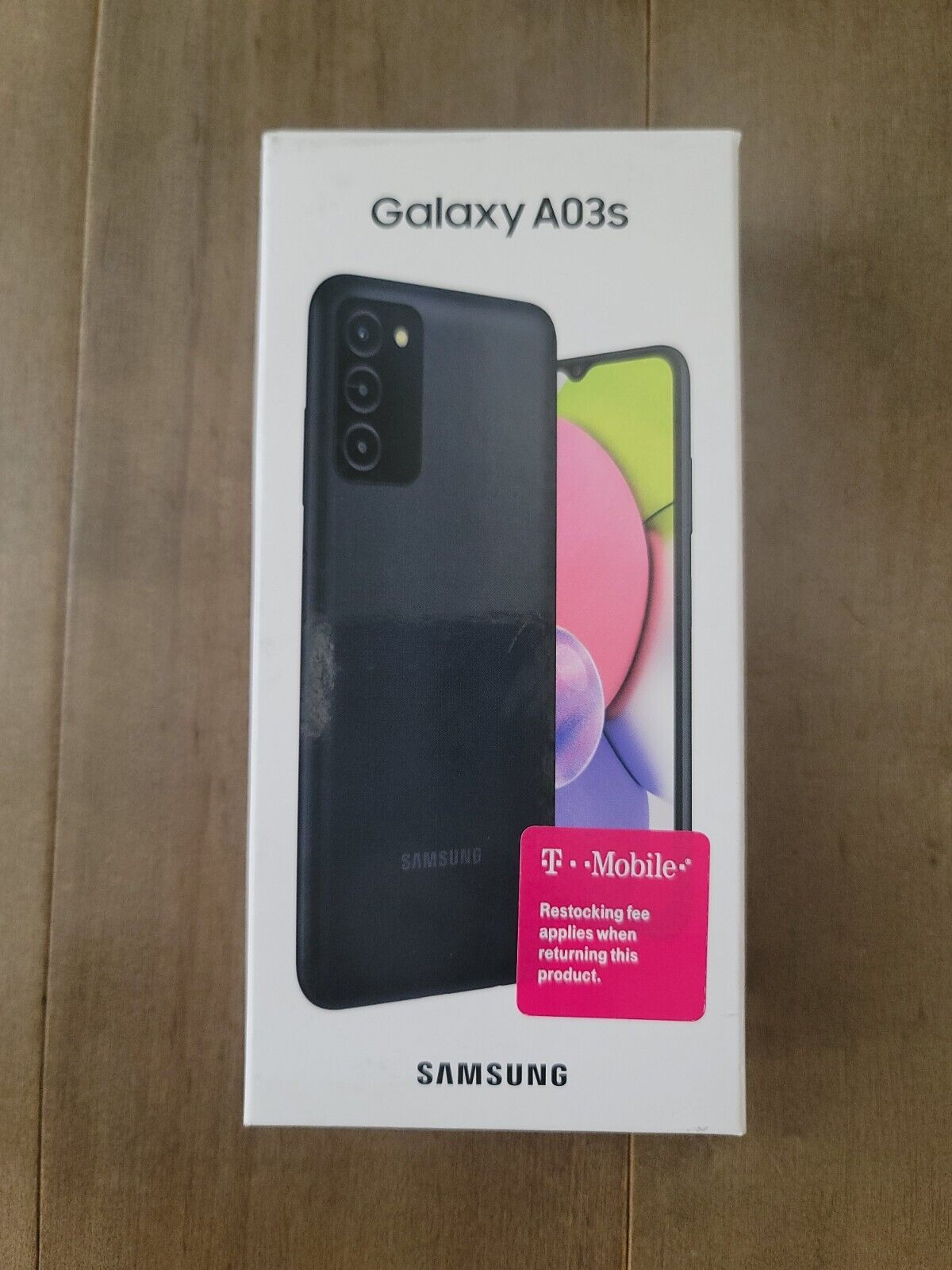 SM-A037UZKAXAU, Galaxy A03 (T-Mobile) Black