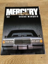 1990 Mercury Grand Marquis Car Sales Brochure Catalog