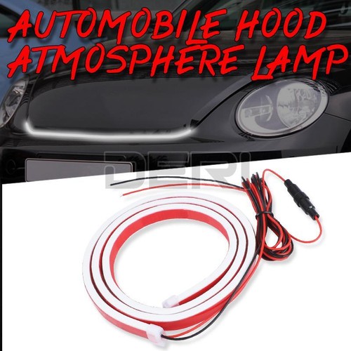 Lanzamiento Up Scan Dinámico LED Campana para Coche DRL Tira de Luz para Correr Diurna Blanca 100 cm - Imagen 2 de 11
