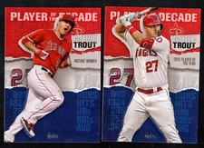 2020 Topps Series 2 Mike Trout Player of the Decade #MT1-25 Finish Your Set,Pick