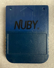 VTG Nuby Sony Playstation 1 Blue External Attachment Console Memory Card 4550