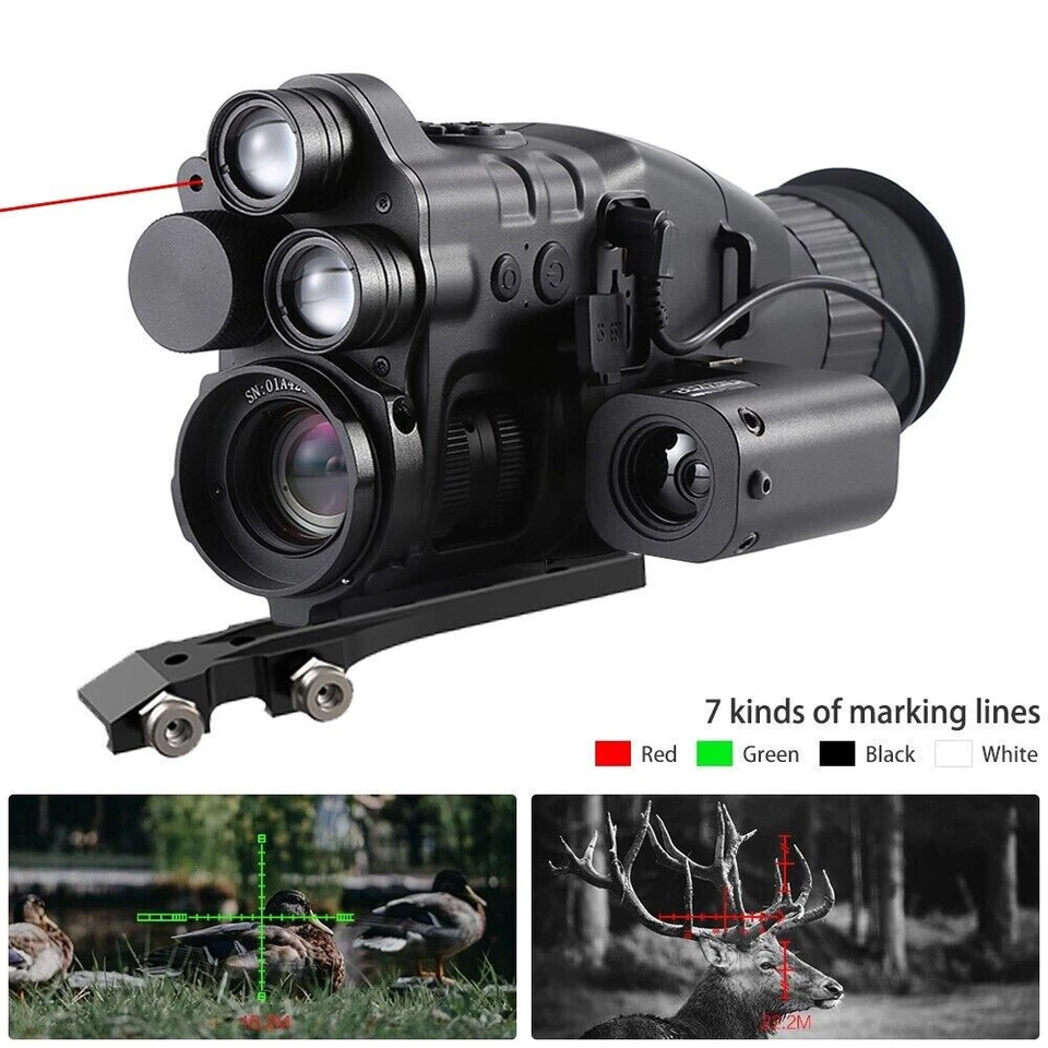 940nm invisable IR Night Vision Monocular Scope Cameras Henbaker CY789 With WiFi - Image 2 of 4