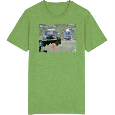 The Fall Guy Truck Helicopter Chase T Shirt