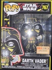 (Box damaged)FUNKO POP! DARTH VADER #767~ STAR WARS~ GITD~Box Lunch