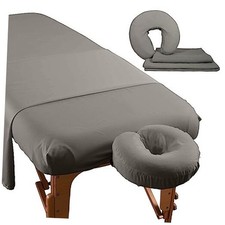 Deluxe Flannel Massage Table Sheet Set by - - 3 Piece Set Includes Full Stone