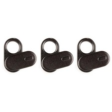 Kikkerland Negro X3 Cámara Web Cubierta Privacidad Adhesivo Laptop Móvil Tablet