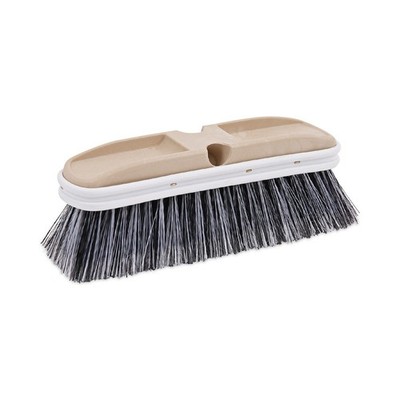 Boardwalk 8410 2-1/2'' PS Bristle 10'' Vehicle Brush with Vinyl Bumper New