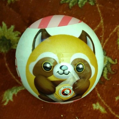 Zuru Snackles Red Panda Stuffed Animal Small Boxed 2023 Brown White Yellow Toy