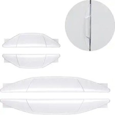 Door Side Edge Protection Guard, 4 Pcs Car Door Anti-Collision Strip,Transparent