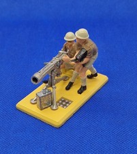 Britains Deetail British 8th Army Vickers Machine Gun with Crew -Ref 7339
