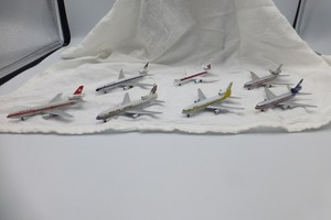 Vintage Schabak Diecast DC-10 Airliner Lot 8 Models Balair Delta Gulf Air B4