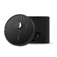 bObsweep PET24-7-213 Dustin Wi-Fi Connected Self-Emptying Robot Vacuum and Mop,