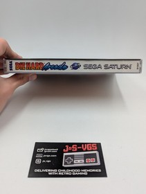 Sega Saturn Die Hard Arcade Disc w/ Case Back Cover No Manual