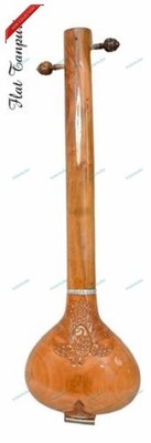 New Professional Indian Musical Instrument Tun Wood 4 String Flat Tanpura