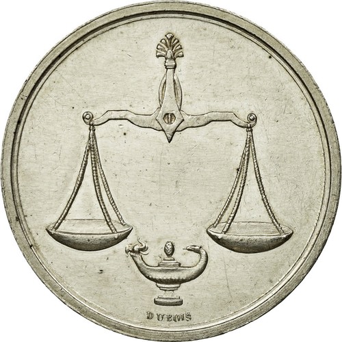 [#58516] Frankrijk, Token, Notary, PR, Zilver, Lerouge:407 - Afbeelding 1 van 2