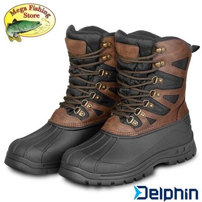 Delphin ProTRAX Thermo Winter Stiefel - Angel Thermo Outdoor Schuhe Angelschuhe