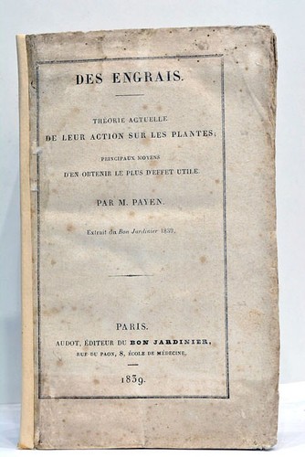 Livre ancien PAYEN Des angrais action sur les plantes paris 1839 - Bild 2 von 8