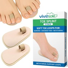 Budin Splint Toe Straightener Pair - Hammer Toe Corrector for Women, Men - ...