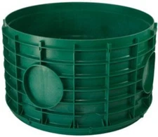 20" X 12" Tuftite Plastic Riser Septic Tank Grease Trap Green