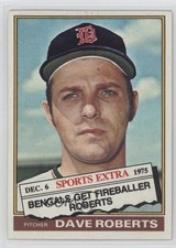 1976 Topps Traded Dave Roberts #649 0c4