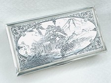 纯银日文银色古董| eBay