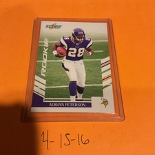2007 Score Adrian Peterson Rookie RC #341 Mint! Minnesota Vikings