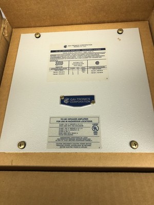NEW GAI-TRONICS 751-001 SPEAKER AMPLIFIER