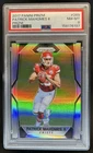 2017 Panini Prizm Patrick Mahomes II RC Rookie #269 Chiefs PSA 8