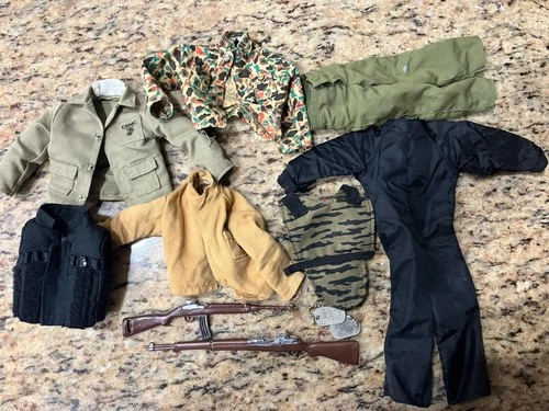 12 inch g.i. joe clothing lot