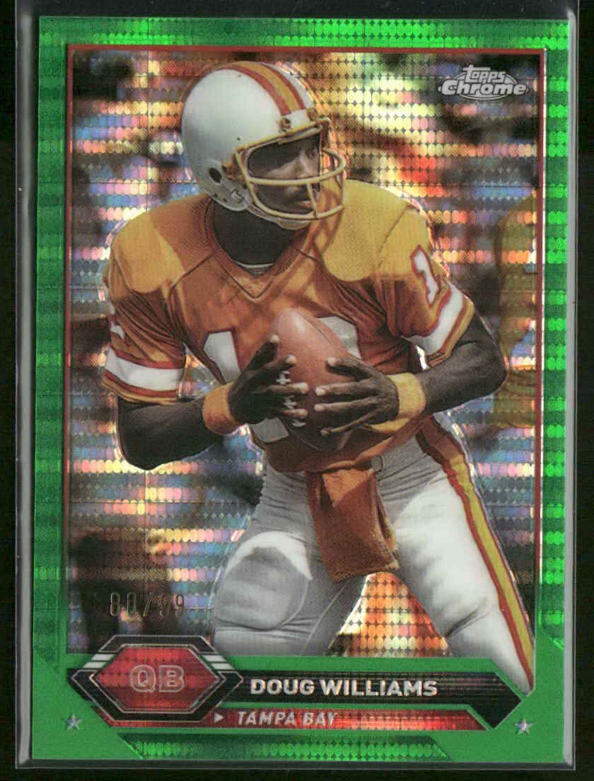 2023 Topps Composite DOUG WILLIAMS Chrome GREEN Pulsar Refractor /99 SP BUCS