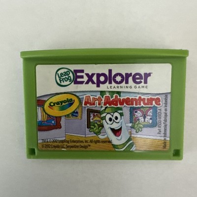 Leapfrog Leapster Crayola Art Adventure Explorer Learning Game
