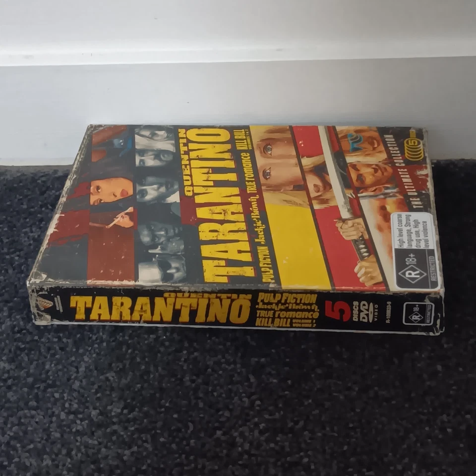 Quentin Tarantino The Ultimate Collection Box Set Pal Region 4 - Free Aus Post! - image 3 of 4