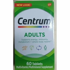 Centrum Multivitamins Adults 60 Tabs