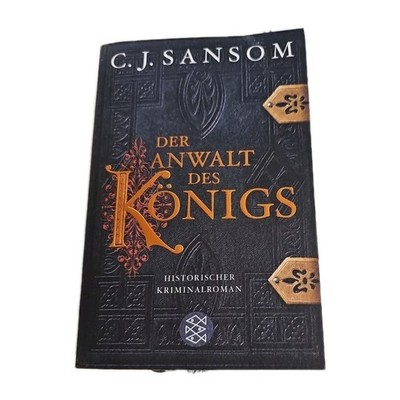 EB5127 Der Anwalt des Königs von Christopher J. Sansom (2009, Taschenbuch)
