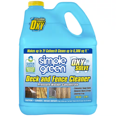 #ad #ad 1 Gal. Oxy Solve Deck and Fence Pressure Washer Concentrate Outdoor Cleaner $27.11