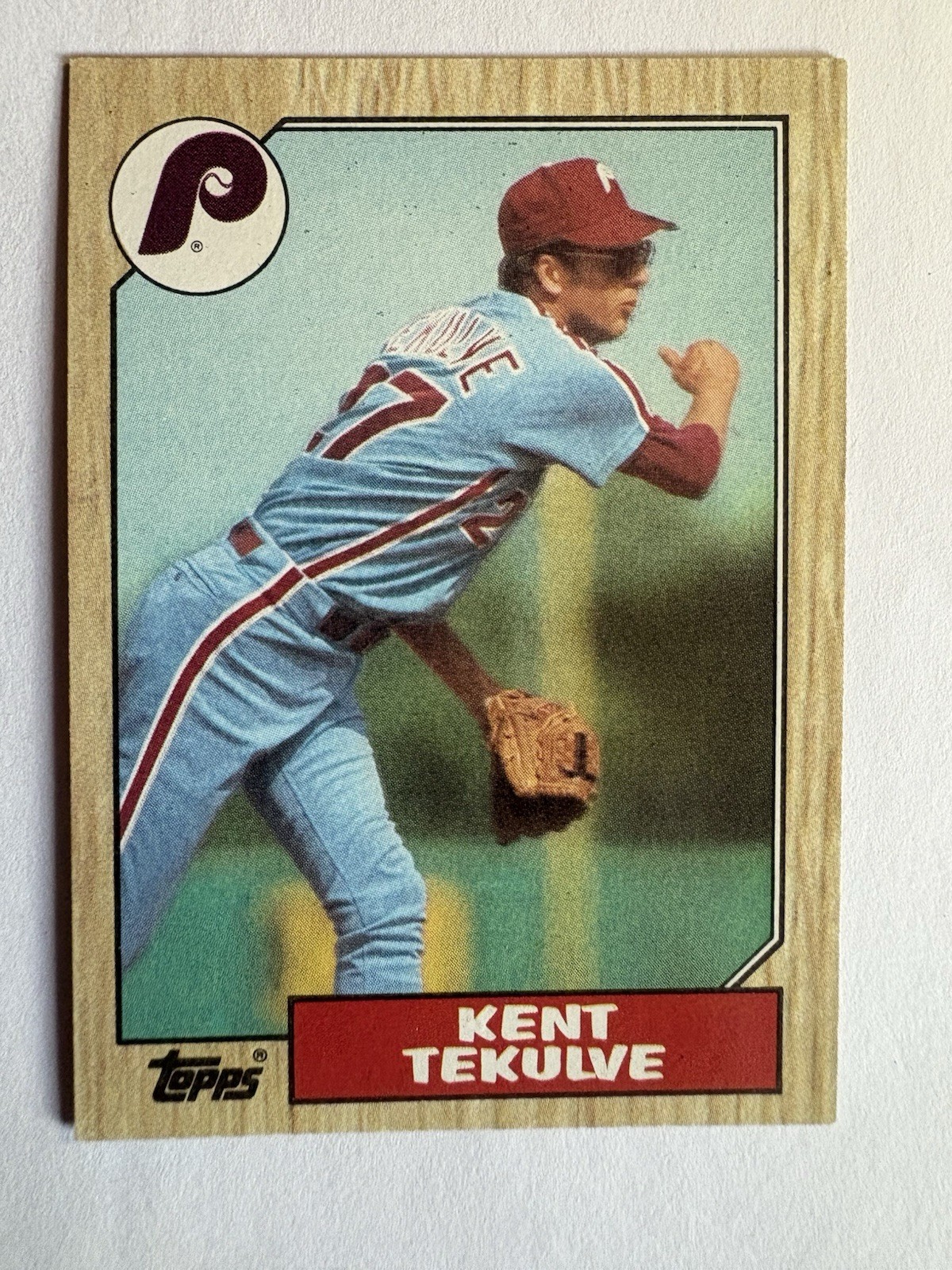 1987 Topps - Kent Tekulve #684