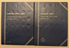 Whitman lincoln head cent partially filled album lot of two