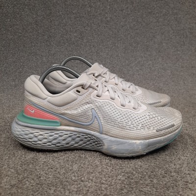 Nike ZoomX Invincible Run Flyknit Running Shoes Women's Size 10 White CT2229-102