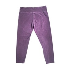 Express Plum Black Heathered Leggings - XL