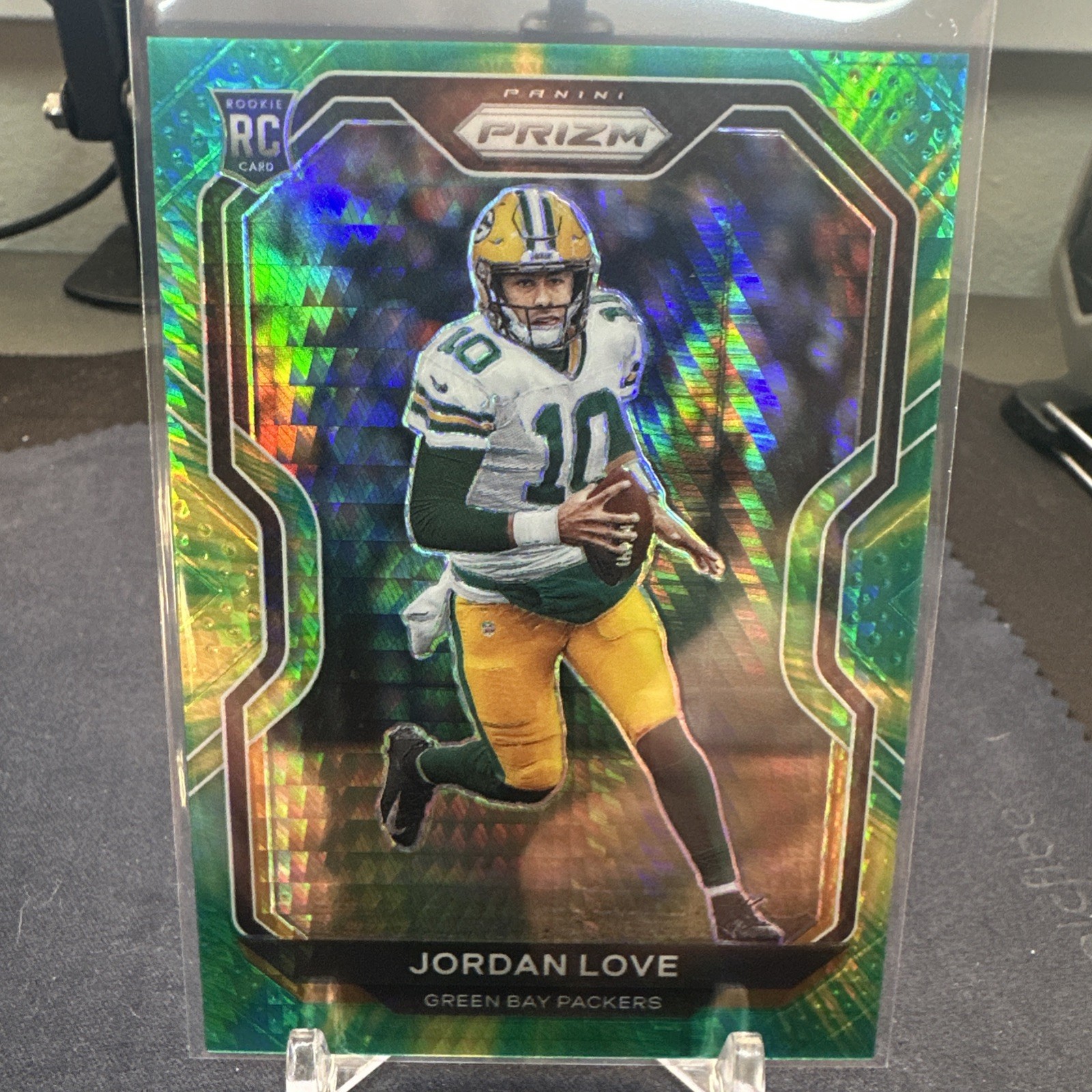 2020 Panini Prizm - Rookie Jordan Love #363 Hyper Prizm /175 (RC)