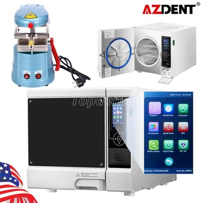 JT Dental Vacuum Forming Molding Machine/Class B Autoclave Steam Sterilizer 22L