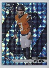 2025 Panini Mosaic Reactive Blue Mosaic Prizm Wil Lutz #151 12cn