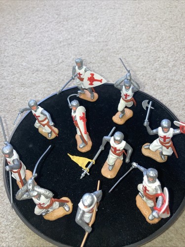 Vintage Timpo English Medieval Crusader 🏴 Knights Templar Look 👀 - Picture 4 of 11