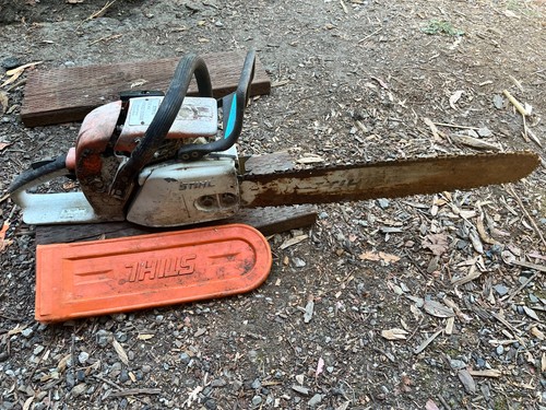 Vintage Stihl 314Y logging saw firewood chainsaw collectible arborist!