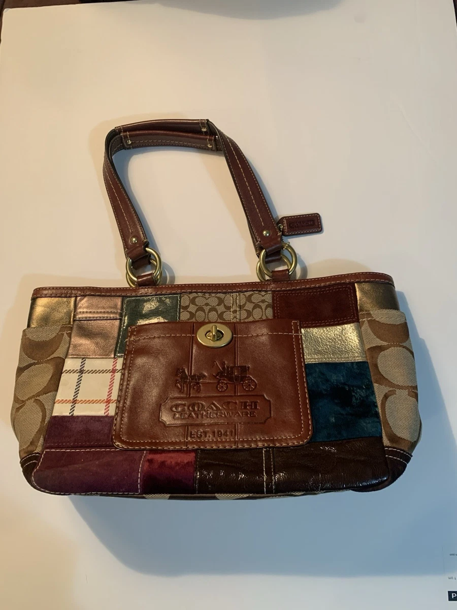 Coach Patchwork Zip Large Bags & Handbags for Women for sale | eBay