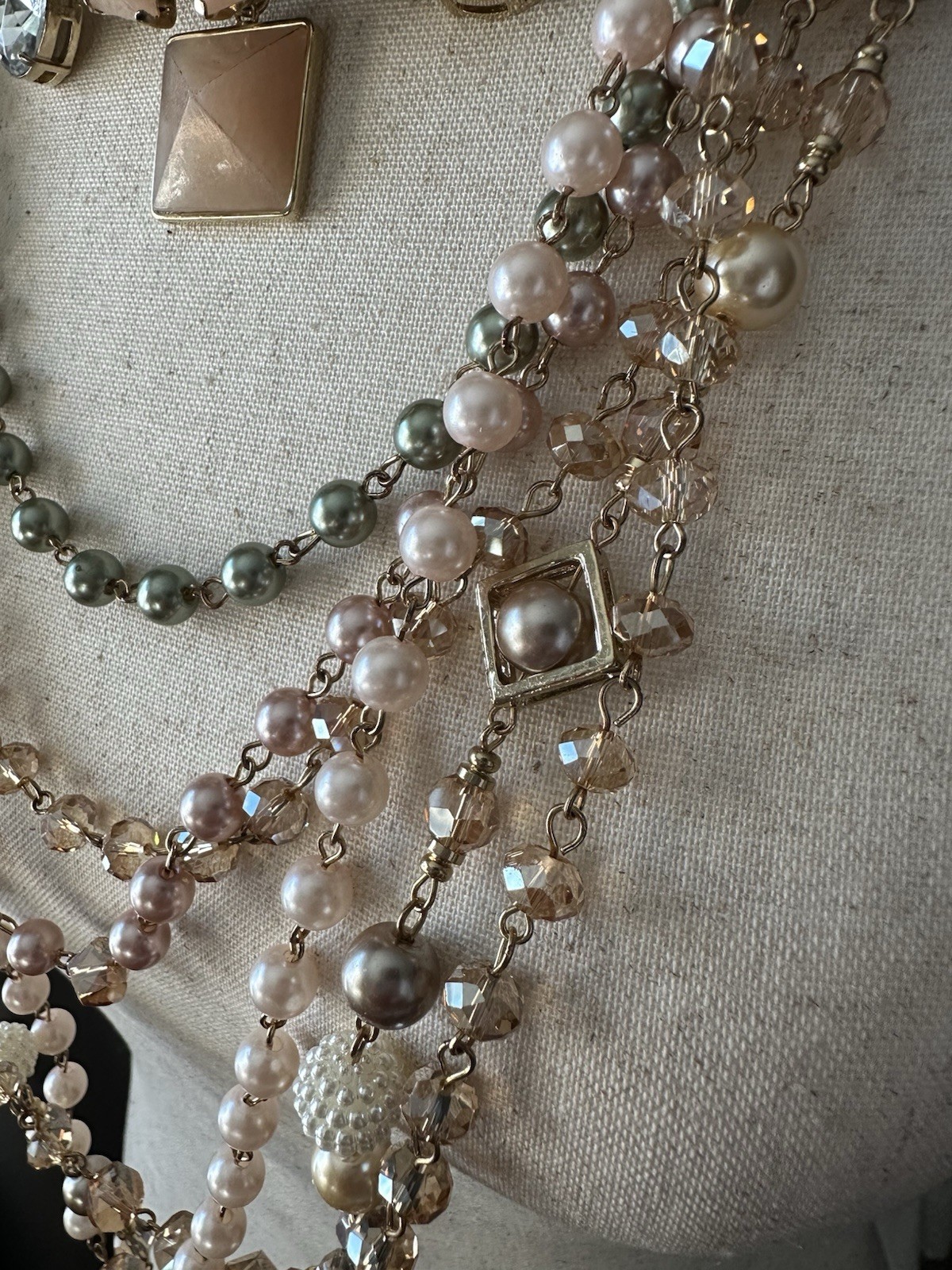 Designed Layering~2 Statement Necklaces GT Champa… - image 6