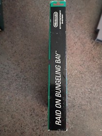 Raid on Bungeling Bay 5 Screw NES Complete In Box Hangtab Poster Tested Nintendo
