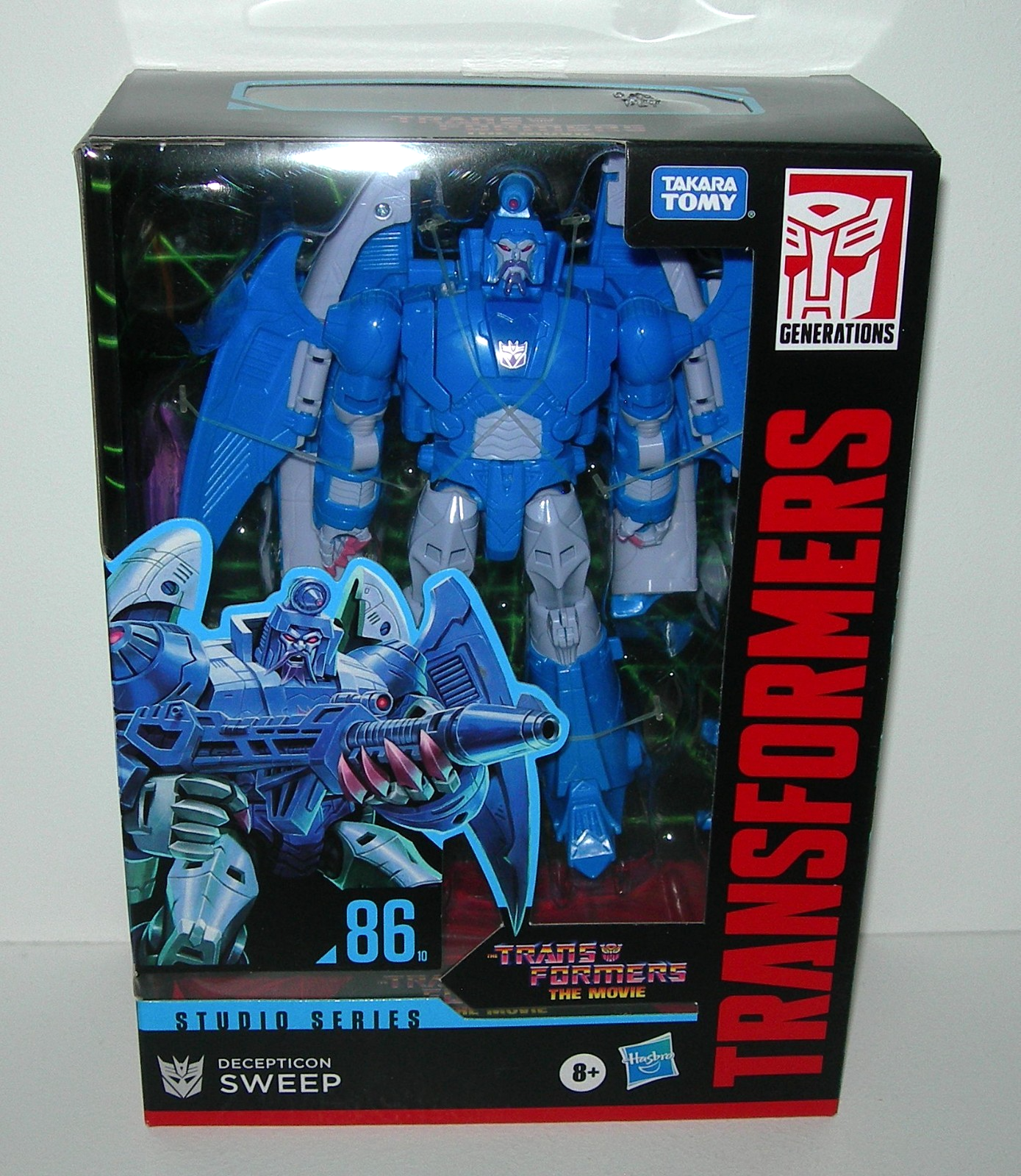 Transformers The Movie Studio Series 86 Voyager Class Decepticon Sweep - NIP